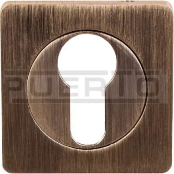 Накладка на цилиндр к ручкам ET AL 02,АВ Бронза PUERTO