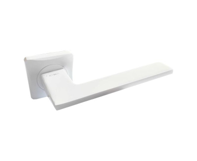 Ручка дверная, 6 серия F 683 WHHITE FERETTO