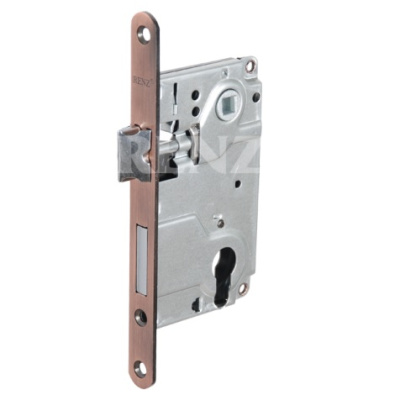 Замок врезной RENZ. LBB 8550-2\1 Ригель и защ АС